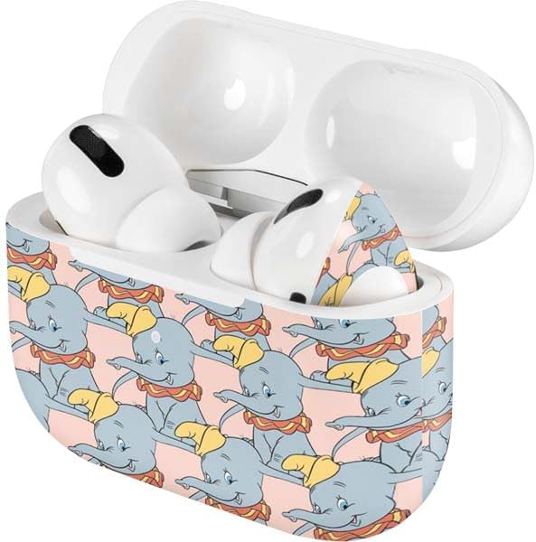 Miniatura 8 de Skinit Calcomanía de audio compatible con Apple AirPods Pro, diseño de retrato clásico bocetado de Disney Dumbo de Disney