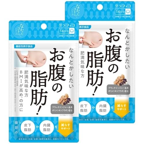 【まとめ買い】 なかったコトに! なんとかしたい お腹の脂肪!28粒×2個セット ダイエット サプリメント 皮下脂肪 内臓脂肪 機能性表示食品