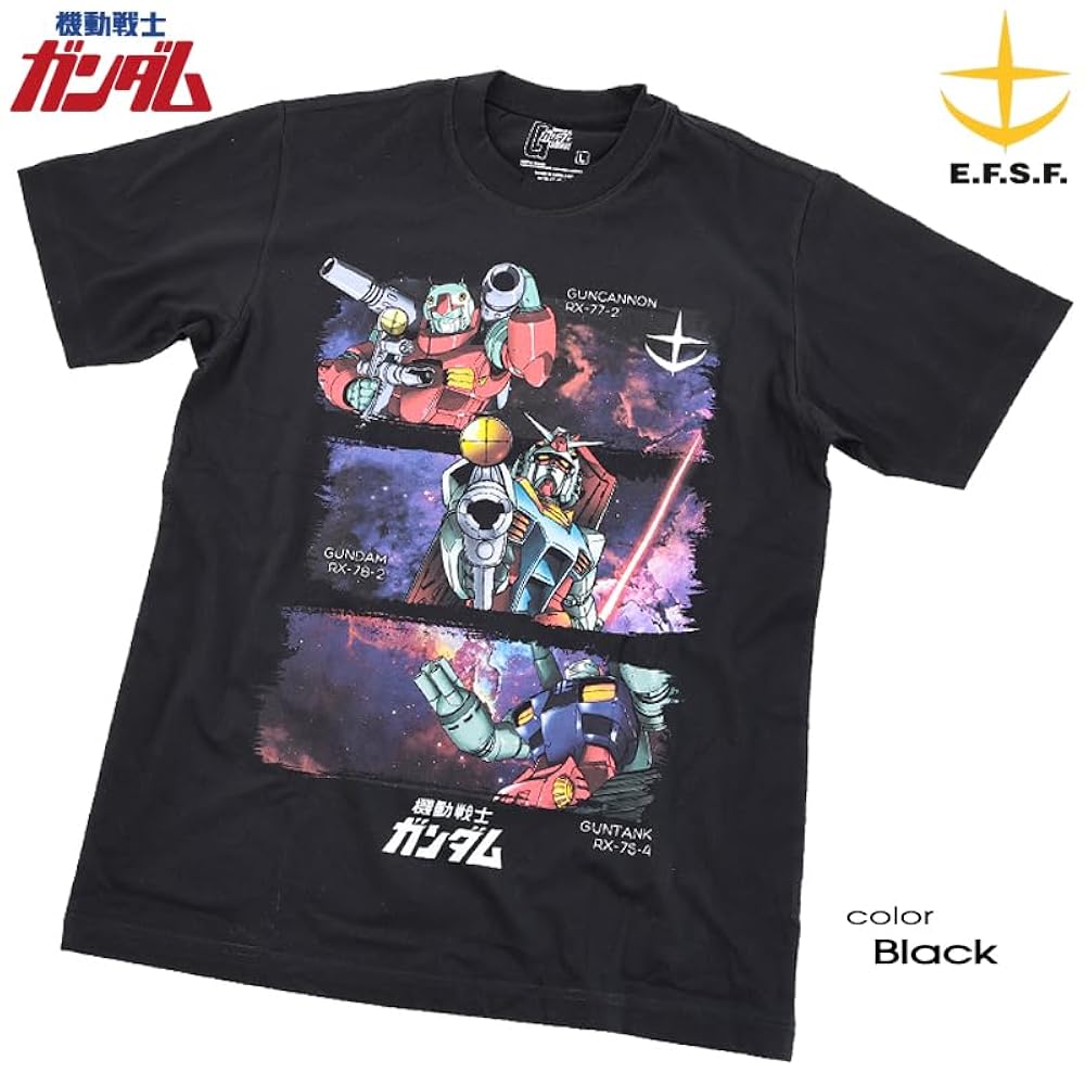 Amazon | [EVERSOUL] 機動戦士ガンダム Tシャツ 半袖 RX-78-3