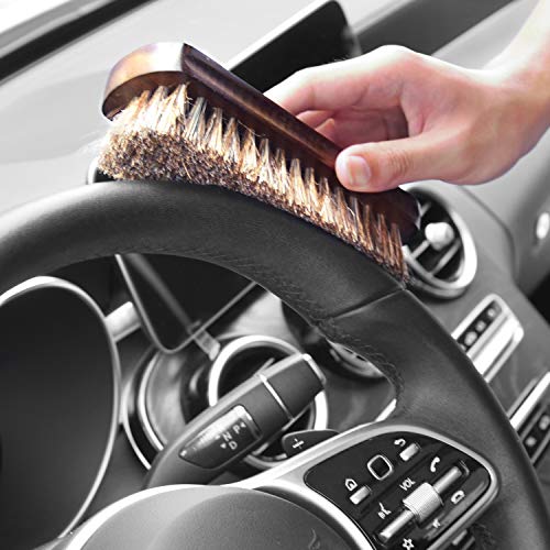 image for POLIWELL Leather Cleaning and Care Tool Kit, Used with Leather Seat Cl