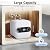 BYGOVICE Mini-Tank Water Heater, On Demand Water Heater with Digital Display, 110V 1.5KW Instant Point of Use Hot Water Heater for Rv Trailer Bathroom Kitchen Under Sink Counter Cupboard, 8L