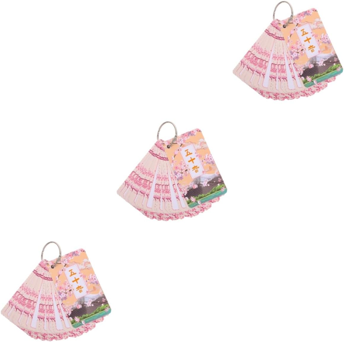 VICASKY 3 Sets Japanese Learning Cards Hiragana Learning Cards Hiragana Katakana Cards Hiragana Cards Alphabet Cards Hiragana Chart Hiragana Alphabet Cards