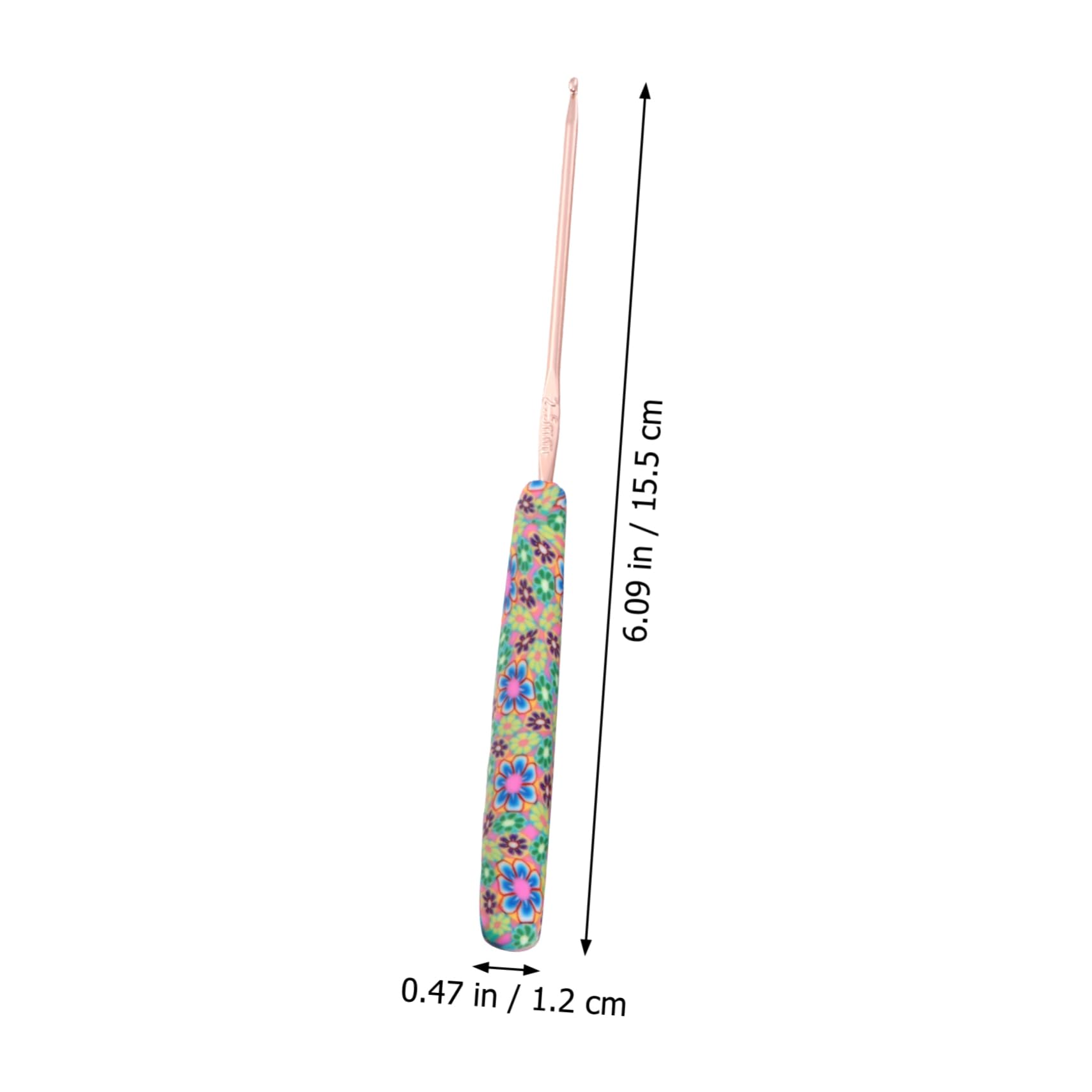 SEWACC 27 Pièces Crochet aluminium poignée polymère aiguille au crochet s kit débutant kit de aiguilles à tisser à tricoter en dentelle argile