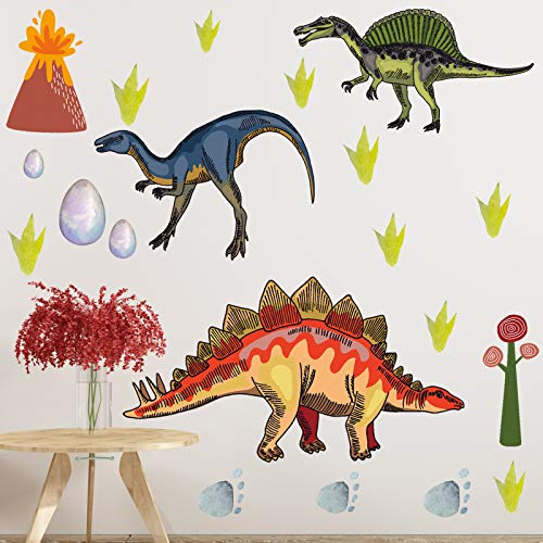 Dinosaur Wall Stickers Decals For Boys Room,Glow In The Dark Dinosaur Wall Decals Ceiling Stickers For Kids Bedroom, Wall Decor Kids Birthday Christmas Gift #TOP6