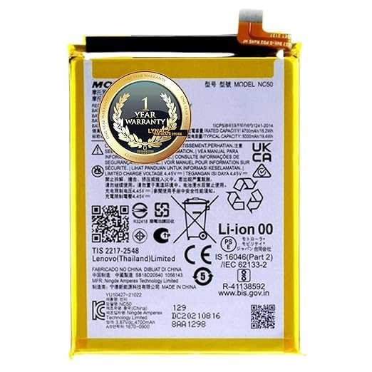 Image of Original NC50 Replacement Part for Moto G41 Original 5000 mAh with 1 Year Warranty