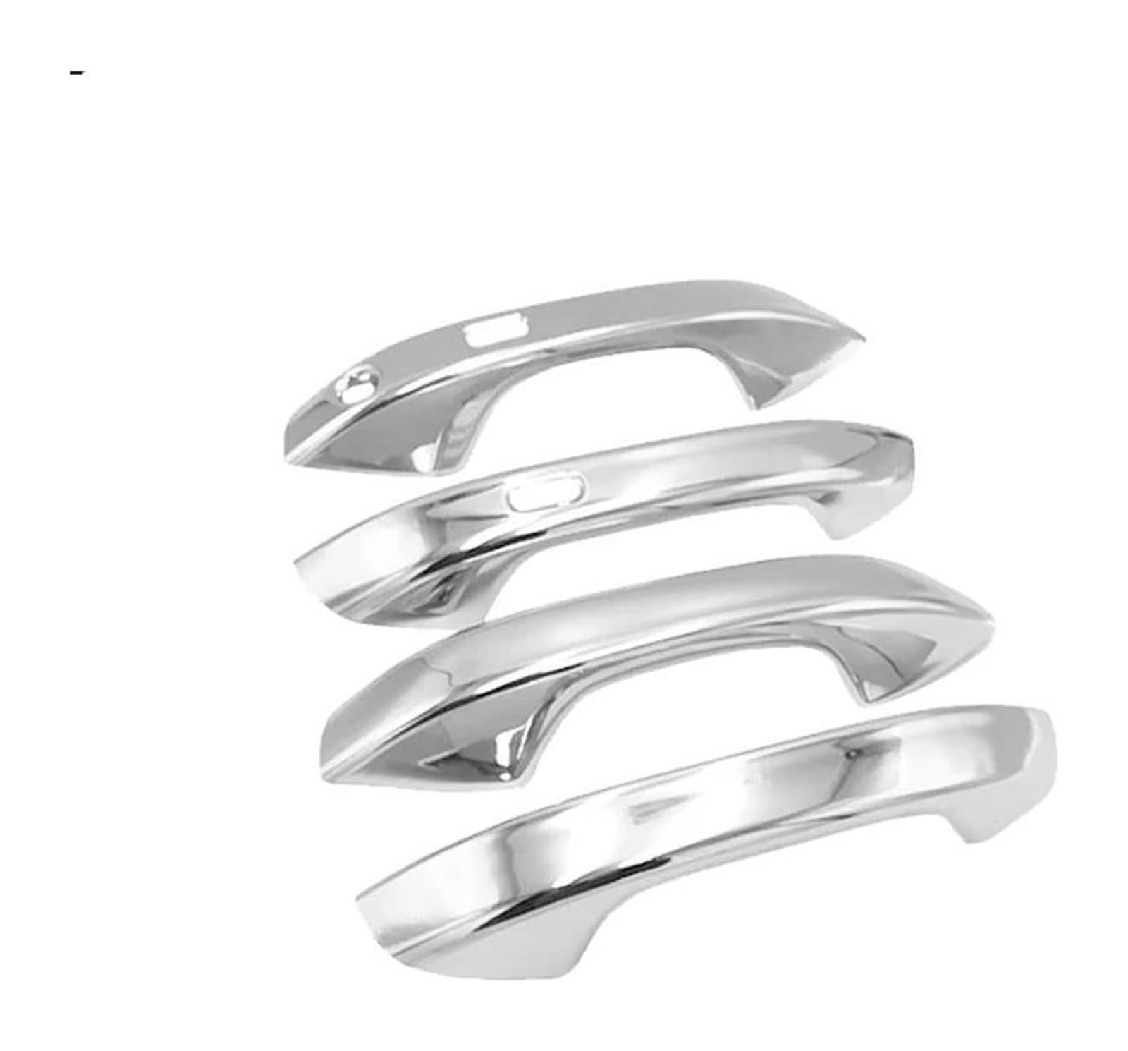 Qwqthgs Chrome 4 Handle Car Exterior Door Handle Cap Car Door Handle Protect Stickers Exterior