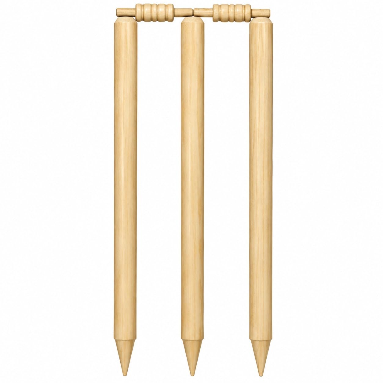 TRUBIOLOGY Set Of 2 Wooden Cricket Stumps (6 Stump With 4 Bails)-image-17