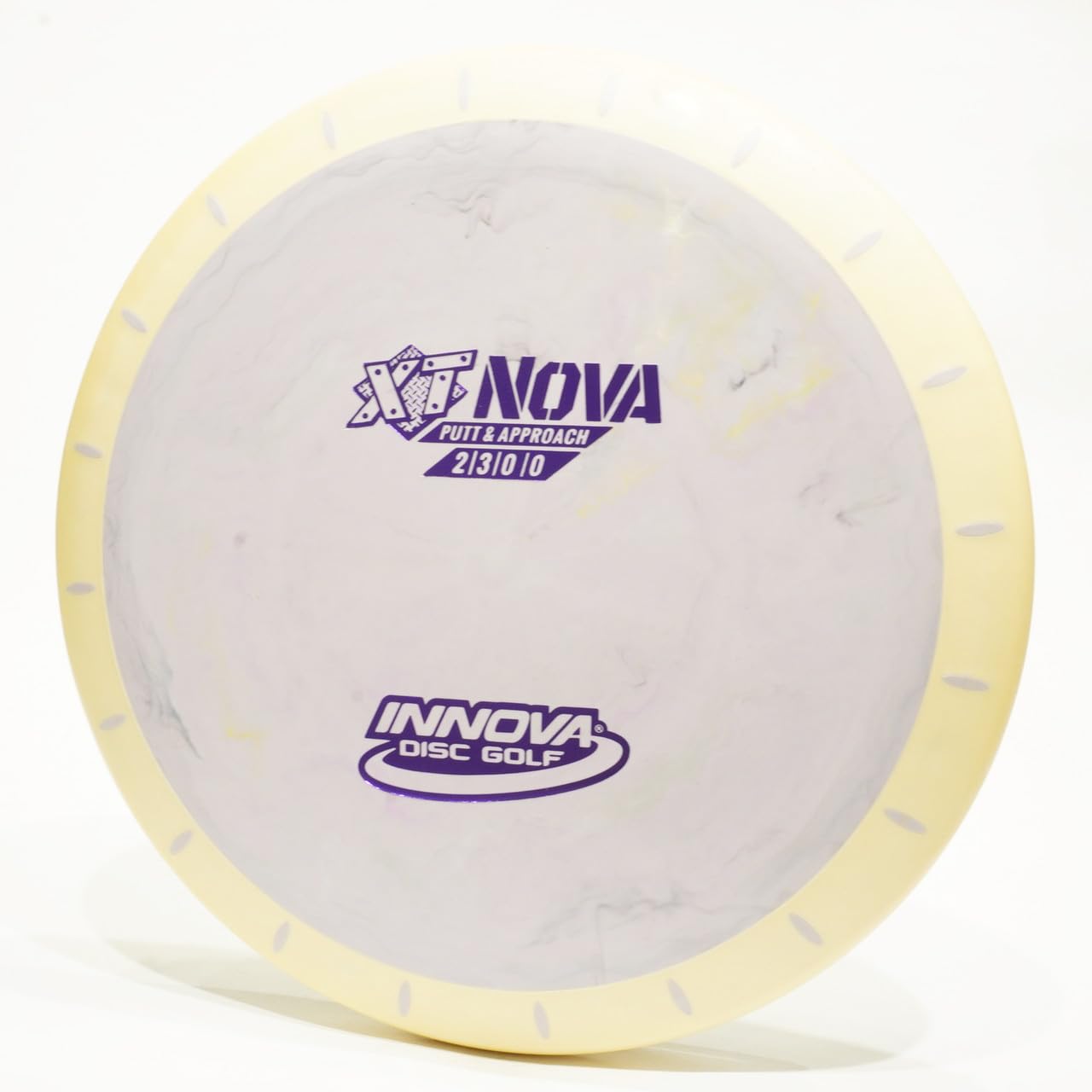 Innova XT Nova - Overmold Disc Golf Putter & Approach Disc, Pick Your Disc 168g Red w/Dark Gray Rim