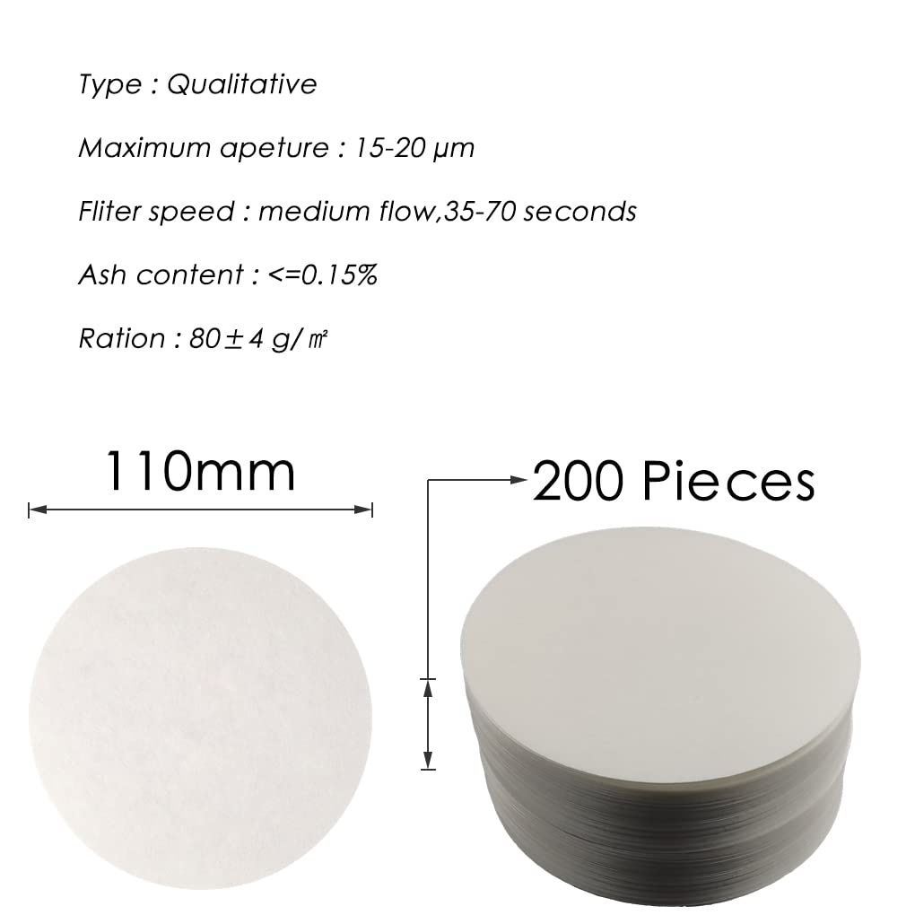 Lab Filter Paper - 200 Sheets, Chemistry Grade -2