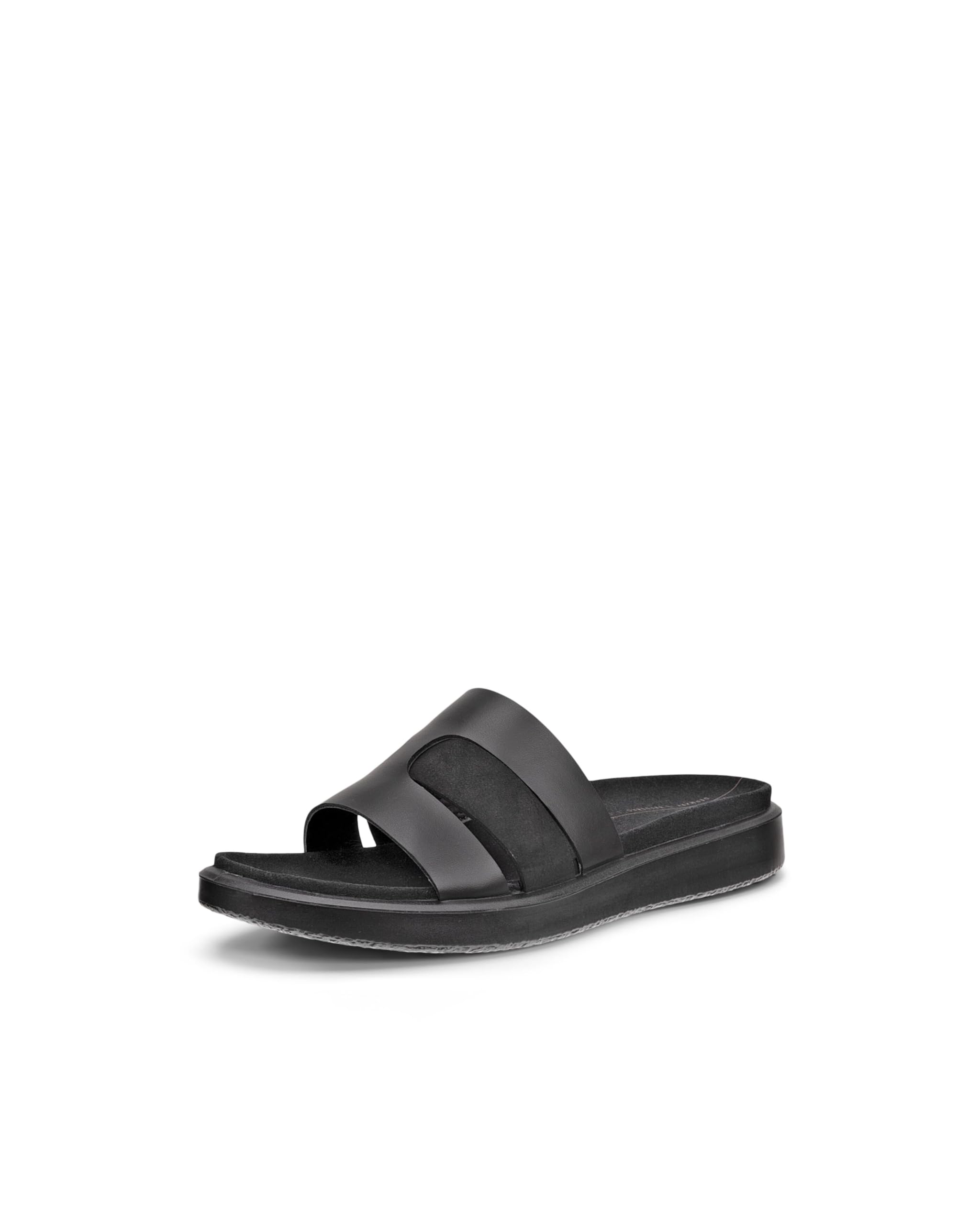 ECCO Women's Flowt Oasis Slide Sandal, Black/Black, 6-6.5