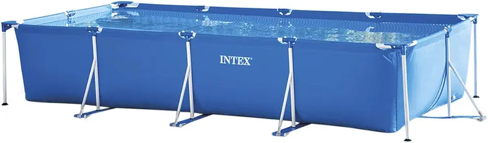 Intex, Piscina Estrutural Retangular 7.127 Litros Com Filtro 110v Intex
