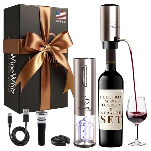 Electric Wine Aerator & Opener Set