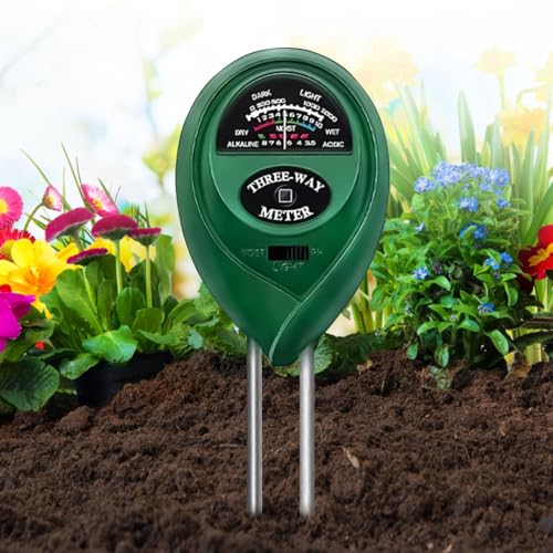3-in-1 Bodenmessgerät Von PEHTIY - Misst PH, Feuchtigkeit & Fruchtbarkeit Ohne Batterie