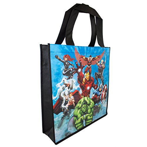 Marvel's The Avengers Multi-Color Medium Reusable Tote Bags for Kids, Teens, and Adults!