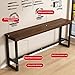 Industrial Solid Wood Bar-Height Dining Table - 55.1