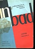 Latin, documento 2, instituto nacional de bachillerato a distancia. curso de orientacion universitaria
