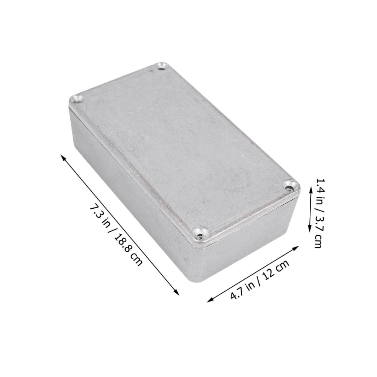 GOOHOCHY Aluminum Container Metal Organizer Electronics Enclosure Project Boxes for Electronics Aluminum Project Enclosure