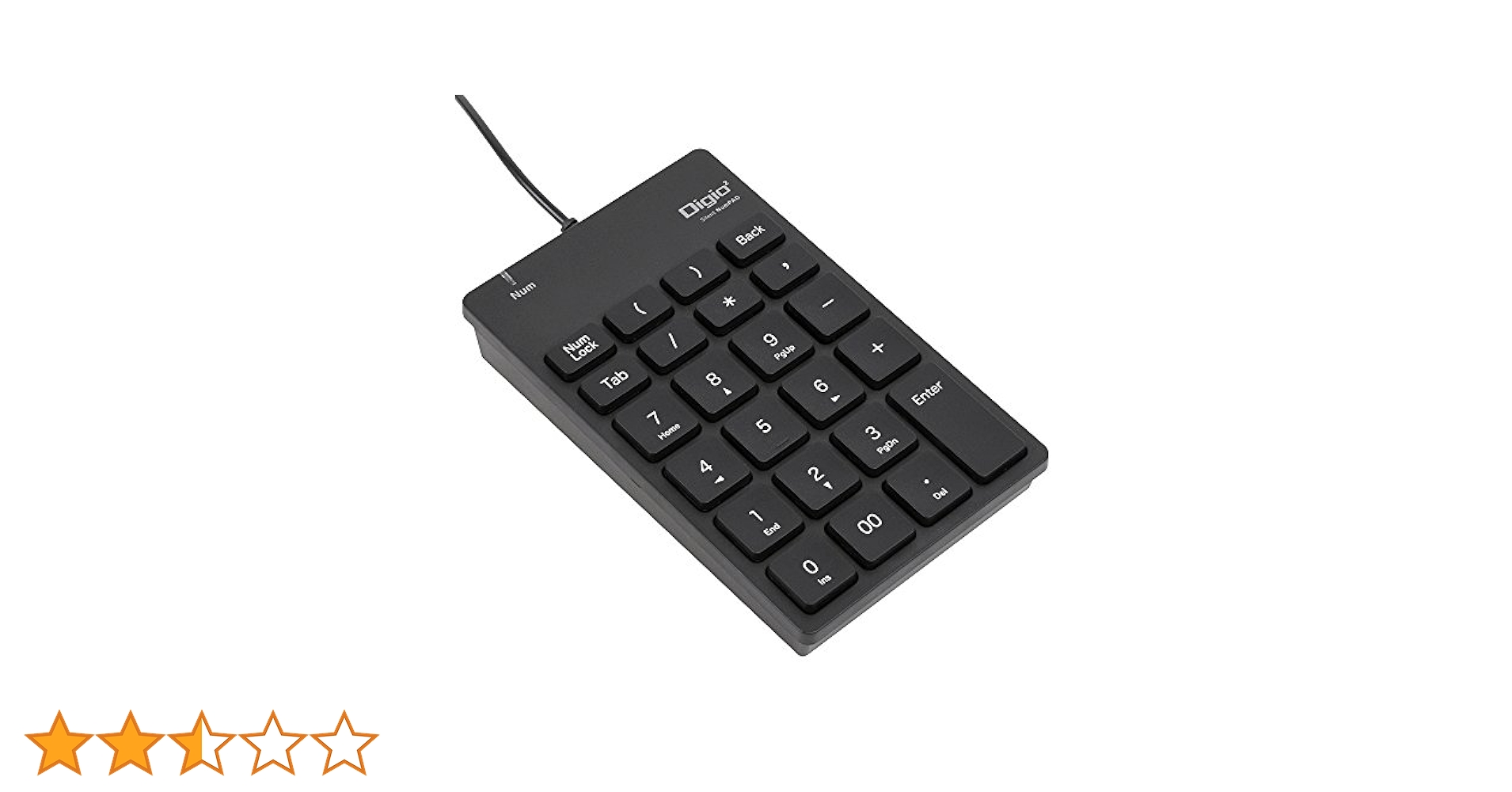 Digio2 ワイヤレステンキーボード 静音 ブラック 48427 Amazon.co.jp: Digio2 ワイヤレステンキーボード 静音 ブラック