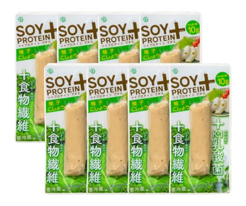 [選べるフレーバー]SOY PROTEIN+ ソイプロテインプラス バータイプ 8個 / 柚子こしょう/健康志向 トレーニー ベジタリアン ヴィーガン 補給食品 ダイエット タンパク質 福井県鯖江市産