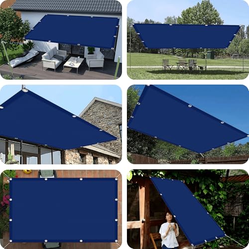Toldo vela de sombra impermeable y resistente al viento para terraza 3