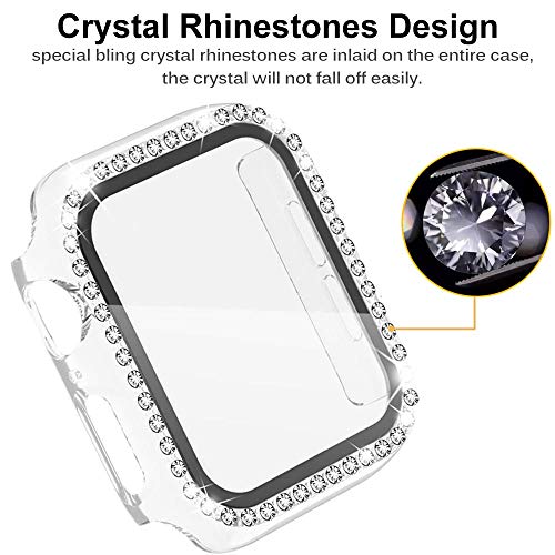 Miimall Bling Case Compatible for Apple Watch Series 3/2/1 38mm - Image 2