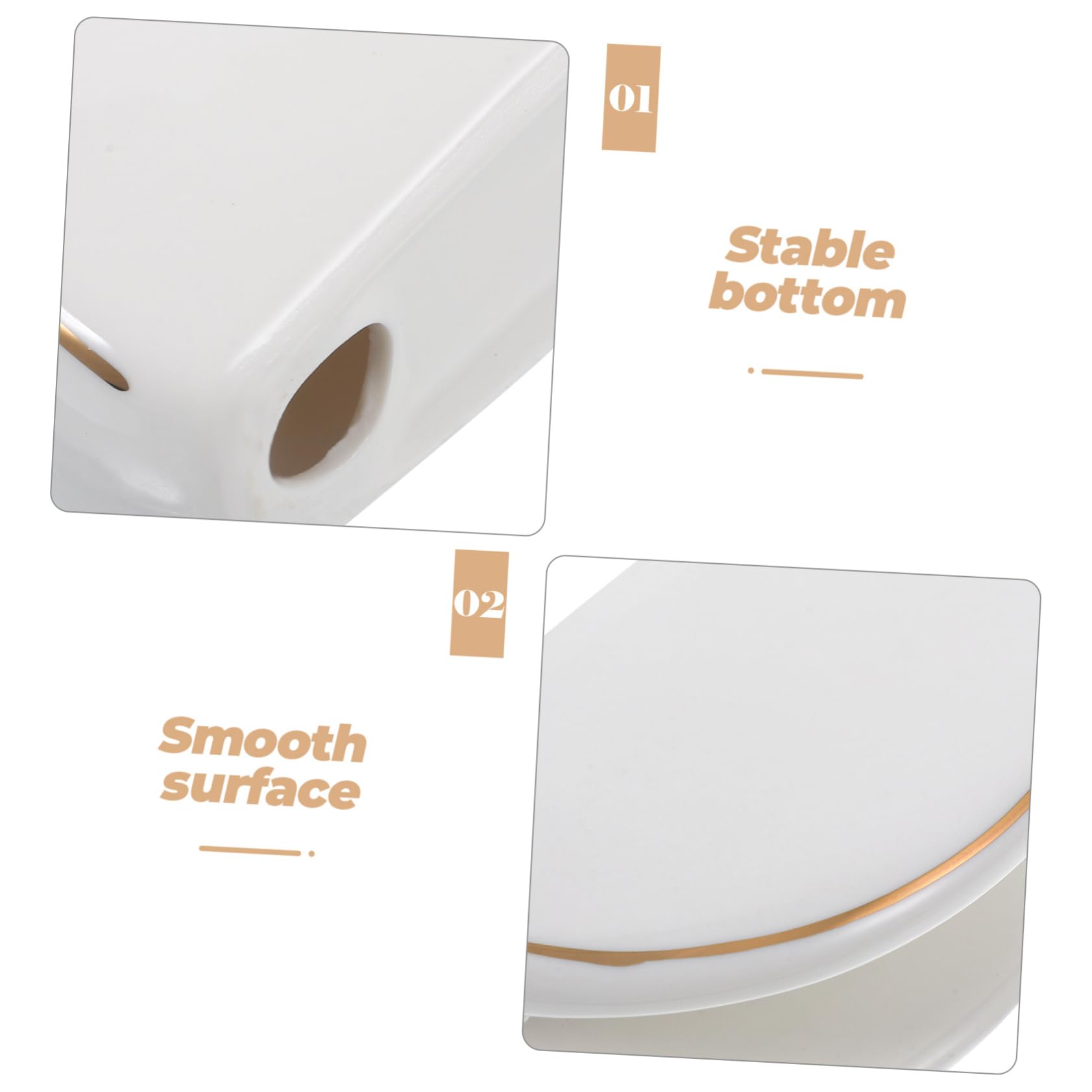 Cabilock 2 Servilleteros De Cerámica Para Mesa Dispensador De Servilletas De Papel Para Cocina