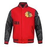Mens NHL Old English Varsity Jacket