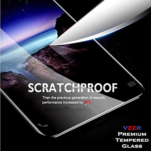 Image of VZZR? Premium Tempered Glass for One Plus 6T Screen Protector [11D] - Full HD, Shatterproof, Anti Scratch Screen Guard For OnePlus 6T (Black Edition)