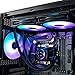 immagine 5DEEP COOL CF120 Ventole per PC (3 in 1), 120mm PWM Ventola RGB Indirizzabile Silenzioso, Controllo Sincronizzato Tramite Header A-RGB 5V su MB/Controller A-RGB Incluso