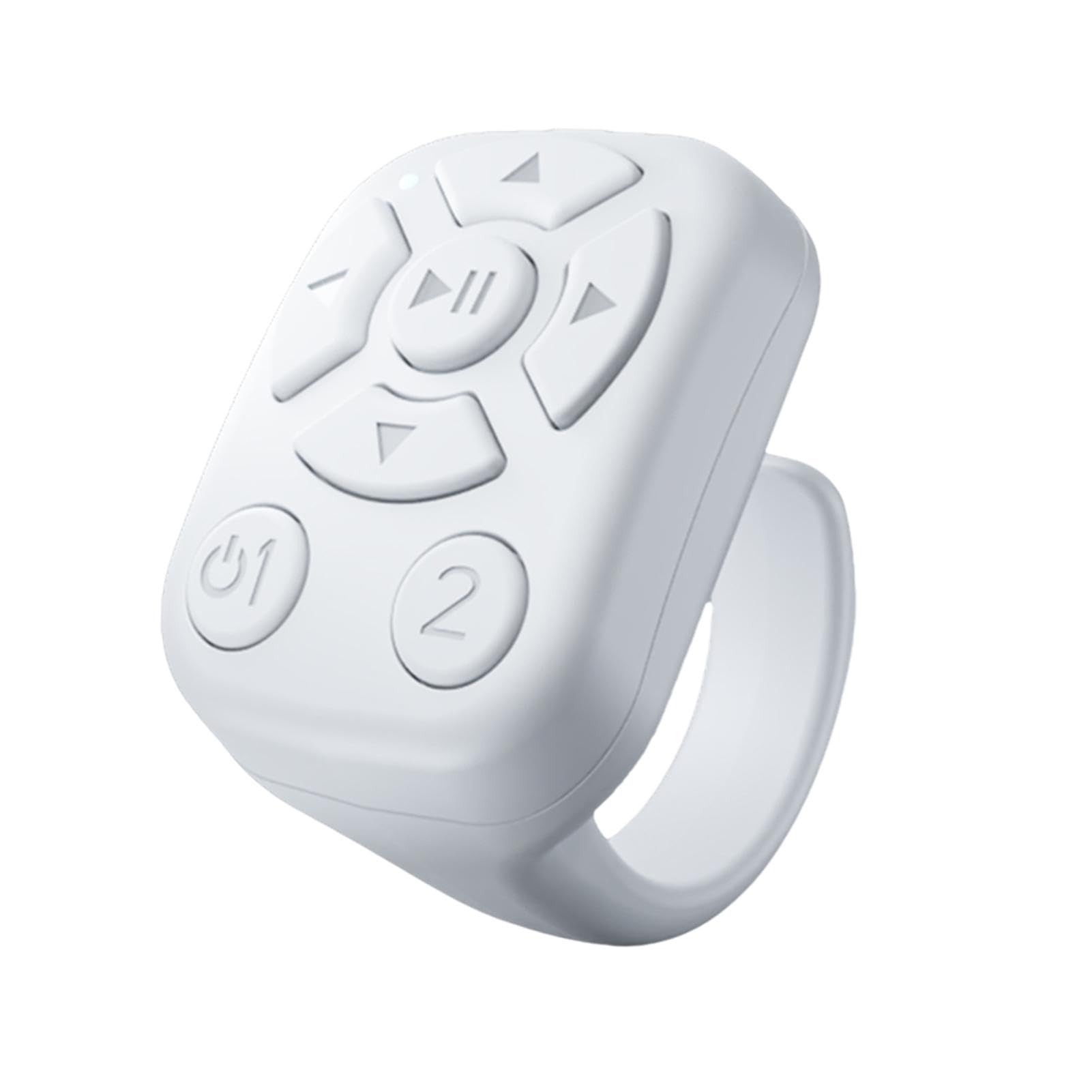 Remote Ring - Scroll Ring | Auto Camera Shutter | Smart Page Turning Presentation Clicker, Continuous Clicking Device Photo Video E-Book Music Scrolling Fingertip Control
