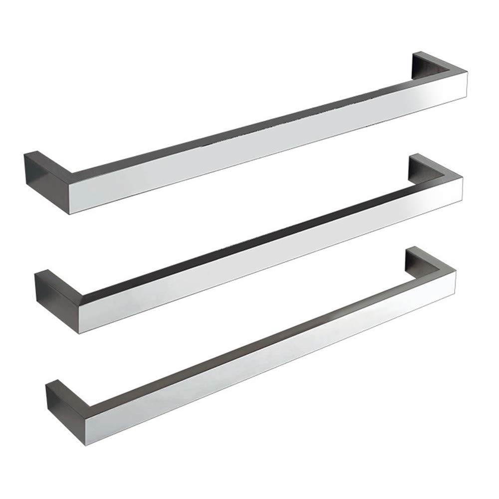Toallero eléctrico de Pared, radiador toallero calefactado con 3 Varillas, de Acero Inoxidable, para baño, con Alambre Pulido.