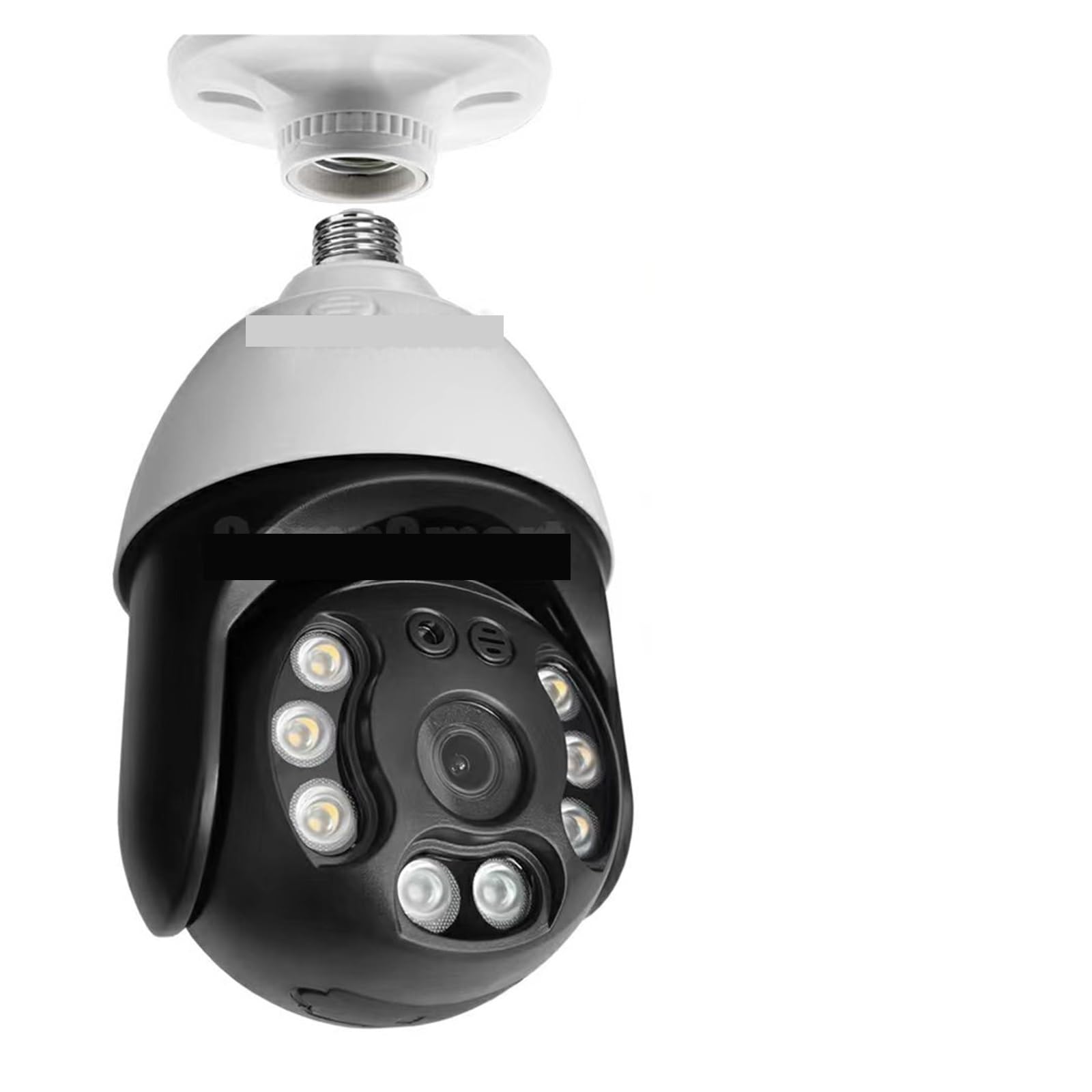 OSHPMBDLYFJ Tuya 5MP Wifi Bulb Camera Wireless CCTV Outdoor Video Surveillance Security Support NVR(5MP no card)
