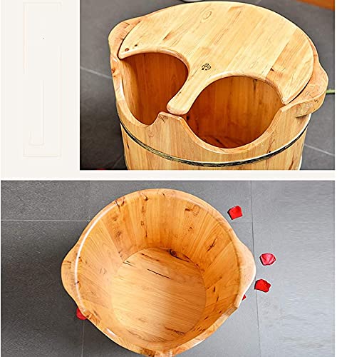 Baño de pies de madera robusto y duradero miniatura 4