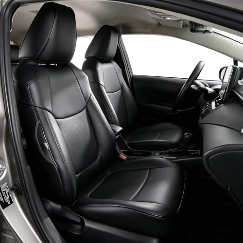 Image of IKABEVEM Custom Fit Seat Covers for Toyota Corolla 2020-2022 L, LE Full Set