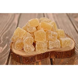 Kandierter Ingwer, Würfel, Wiederverschließbarer Beutel, 2kg