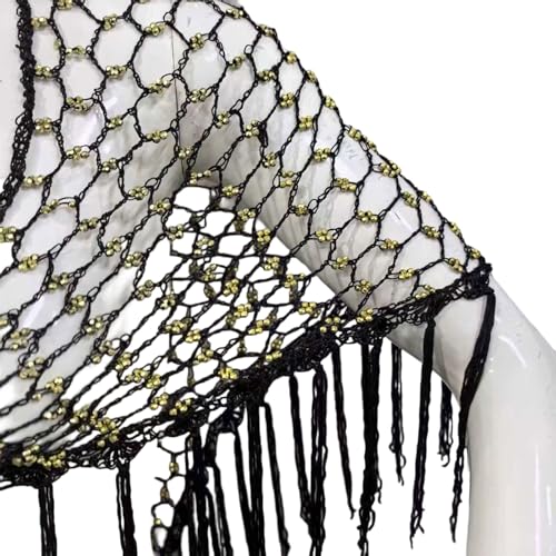 Pañuelo triangular de punto hiyab suave y cómodo para mujer 6