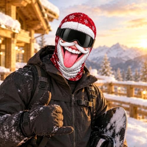 Christmas Masks for Adults Realistic 3D Printed Balaclava Full Face Mask - image 5