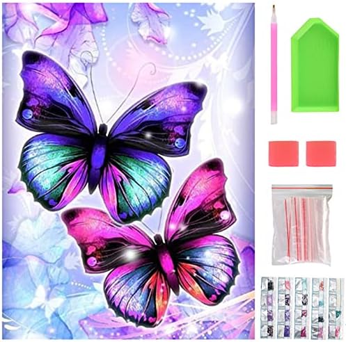NASHRIO 5D Diamond Painting Kits for Kids, Round Diamond Art Kits Adults, DIY Full Drill Diamond Painting for Home Decor, Gifts. (Canvas Size: 40cm x 30cm)