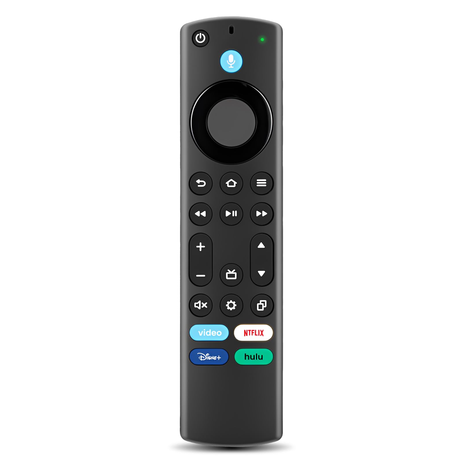 Replacement Remote for Fire TV, with Alexa Voice Control, Compatible with Insignia Toshiba TCL Hisense Amazon Fire TV Edition, Simple Setup, 1-Year Warranty