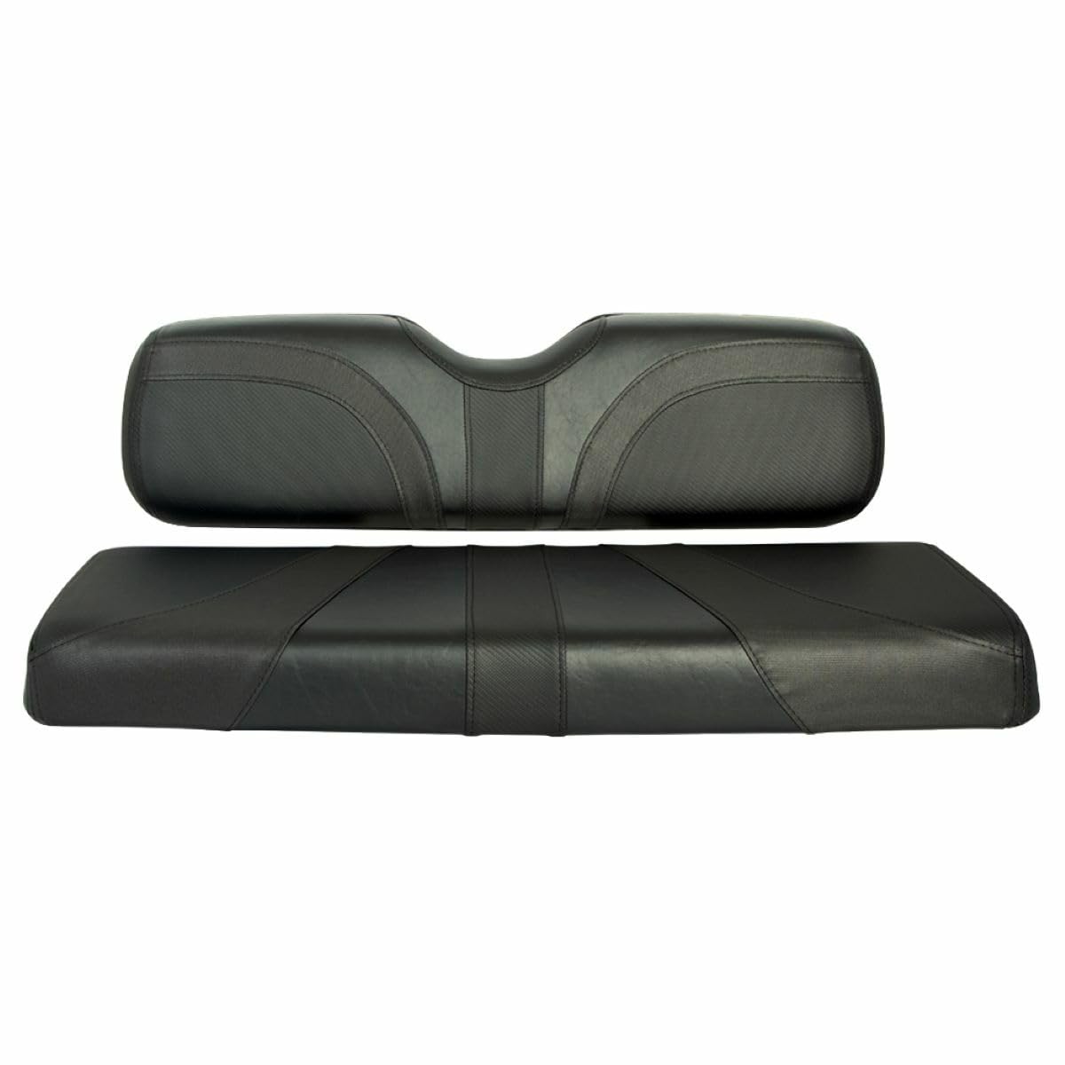 RedDot Blade Golf Cart Front Seat Covers for Yamaha Drive/Drive2 Golf Carts | Compatible with G29/Drive (2007-2016) and Drive2 (2017-Up) Models - Triple Black