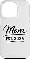Vista 10 de Mom Est 2026 New Mother Parent New Born Child Parenthood Case for iPhone 17