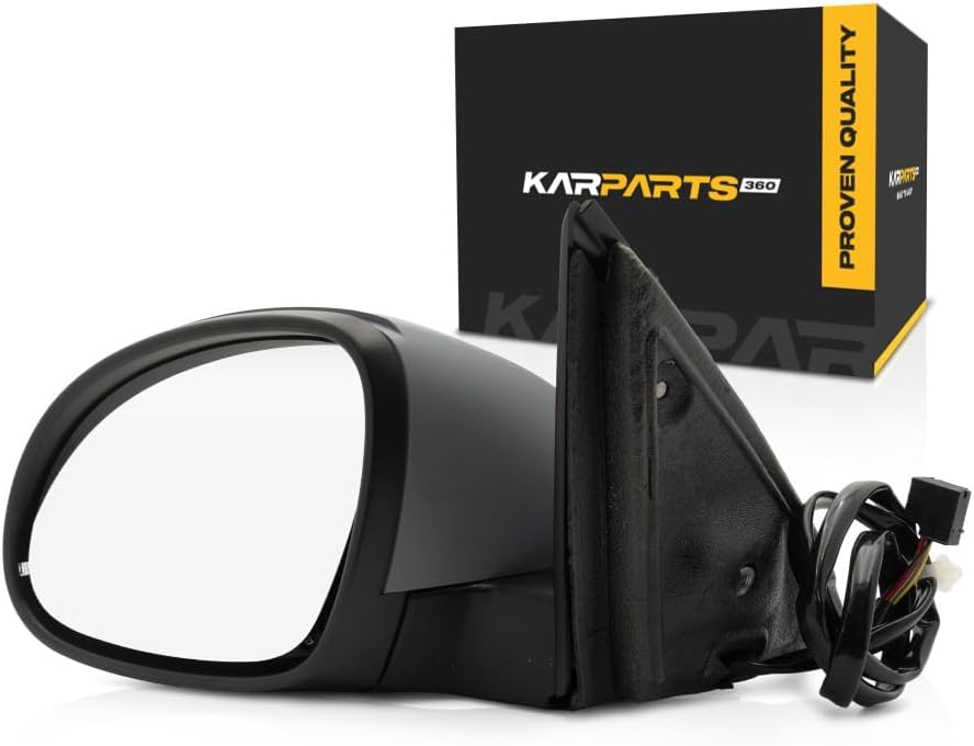 For Volkswagen Tiguan 2009-2016 Door Mirror Driver Side | Power | Heated | w/Signal Light | Paint To Match | Replacement For 5N1 857 507 P 9B9 | VW1320131