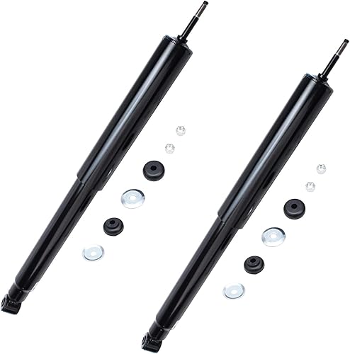 Miniatura 6 de Detroit Axle - Amortiguadores 2WD para Ford F-150 1997-2003, 1998 1999 2000 2001 2002 Reemplazo delantero trasero - [Modelos excepto 7700LB GVW]