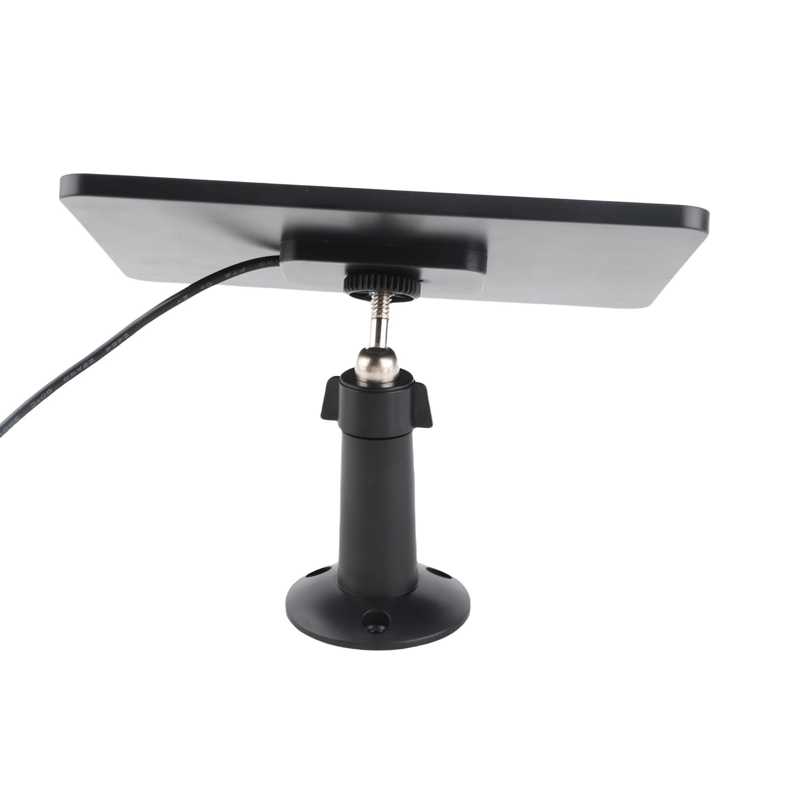 10W Zonnepaneel voor Deurbel, Bestand Tegen Extreem Weer Zonnepaneel Camera- Oplader, Video-deurbel Zonnepaneel Oplader met 360 ° Verstelbare Beugel ( CSP4W-O-W