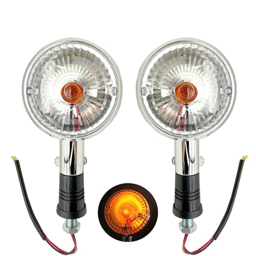 Image of 2Pcs Motorcycle Turn Signal Lights Compatible with Yamaha XV400