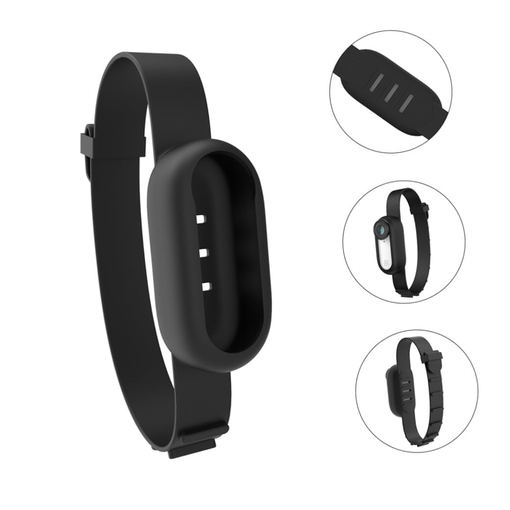 SHINEOFI 3 Piezas Correa de Mano para Cámara de Silicona Pulsera Ligera y Desmontable para Fotógrafos al Aire Protección Anticaída para Cámaras Deportivas y