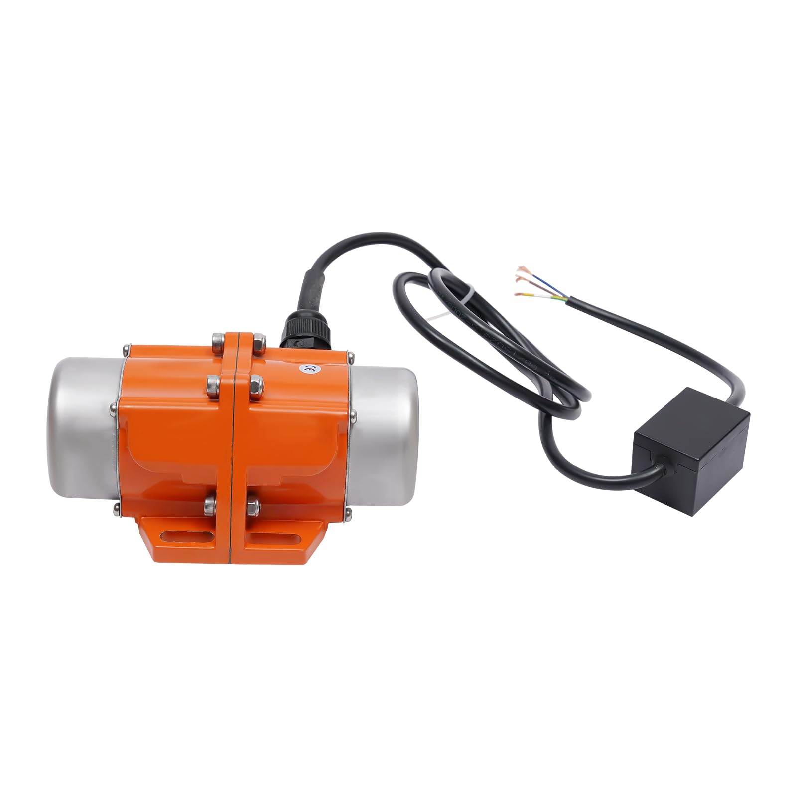 Motor de vibración asíncrono monofásico de 50 W, potencia oscilante ajustable de 3000 rpm, carcasa de aluminio, motor industrial estable para construcción, alimentos, minería