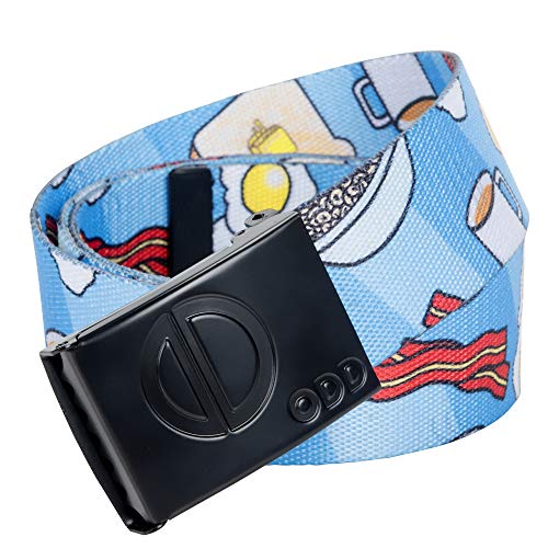 Odd Sox, Breakfast Nylon Web Belt, Adult, 1.5" inch2