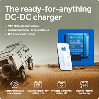 Victron Energy Orion XS 1400, 12/24-Volt 50 Amp DC-DC Battery Charger