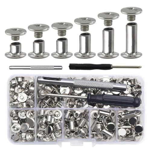 Tornillos de cinturón para reparar bolsos y ropa de forma sencilla